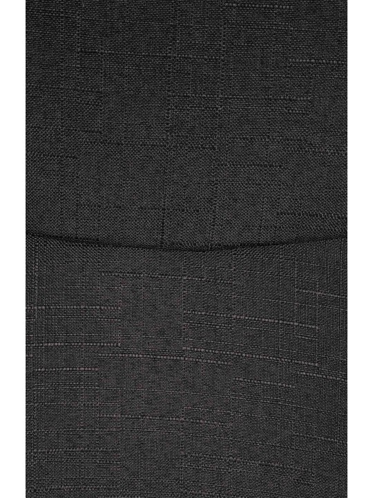 Silla de visita Hobart tela, negro