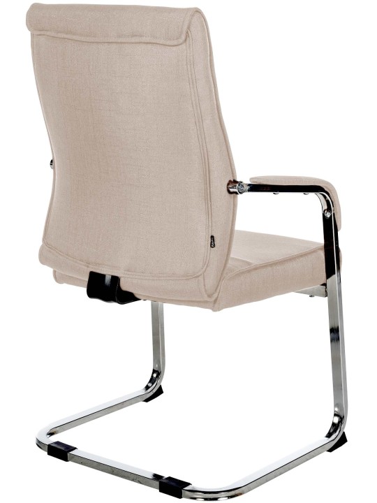 Silla de visita Hobart tela, taupe