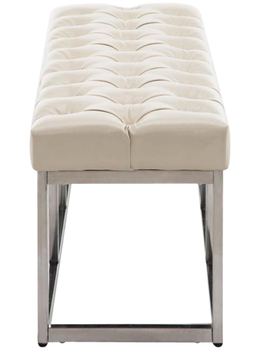 Banco Amun cuero artificial E120, crema Banco Amun cuero artificial E120, crema