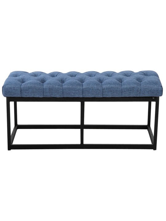 Banco Amun tela 100 cm, azul