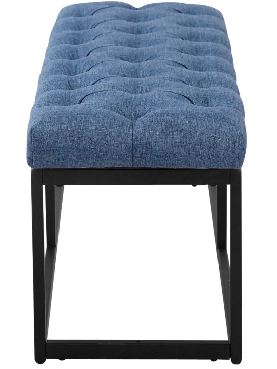 Banco Amun tela 100 cm, azul