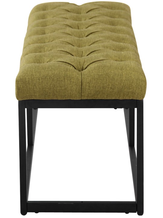 Banco Amun tela 100 cm, verde