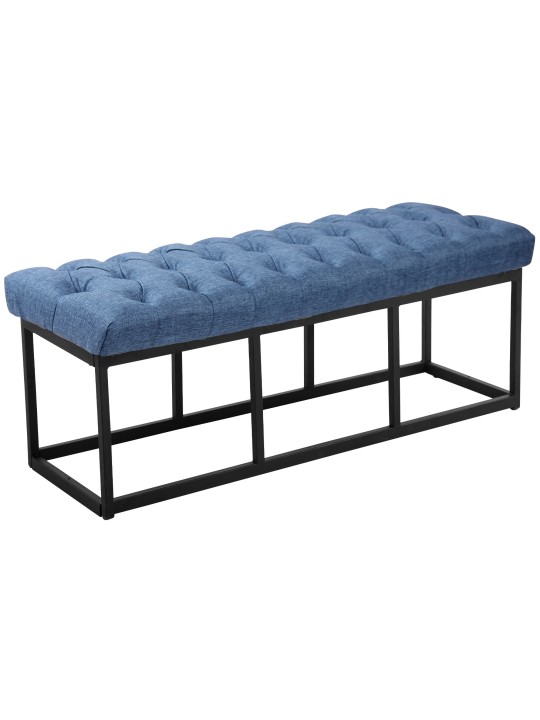 Banco Amun tela 120 cm, azul Banco Amun tela 120 cm, azul