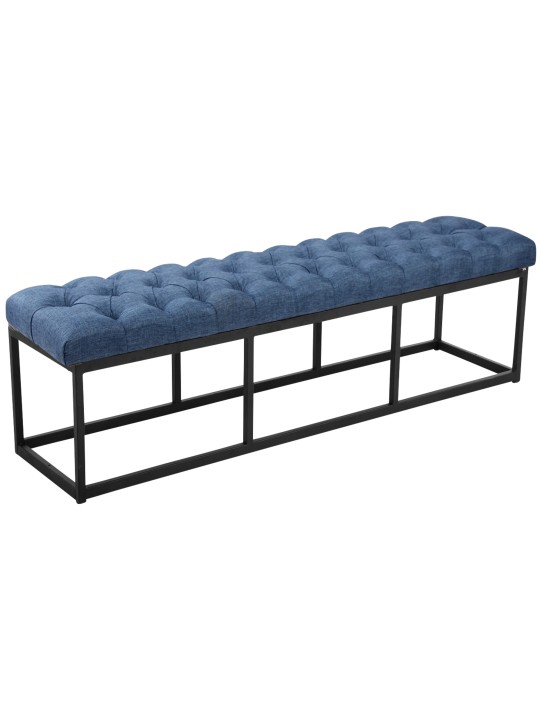 Banco Amun tela 150 cm, azul