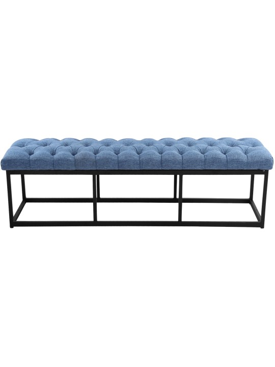 Banco Amun tela 150 cm, azul