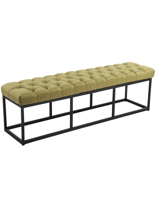 Banco Amun tela 150 cm, verde