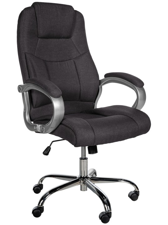 Silla de oficina BIG Apollo tela, gris oscuro Silla de oficina BIG Apollo tela, gris oscuro