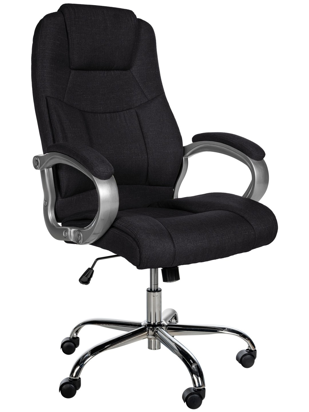 Silla de oficina BIG Apollo tela, negro