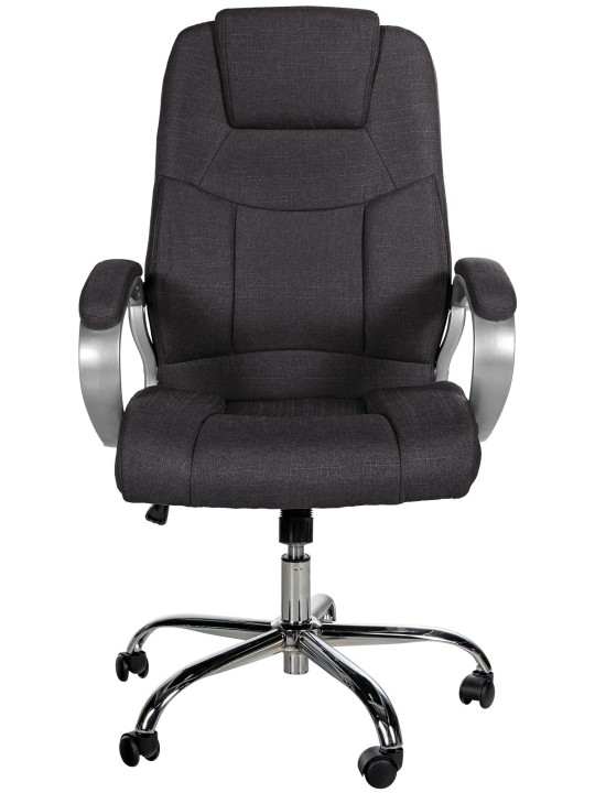 Silla de oficina BIG Apollo tela, gris oscuro Silla de oficina BIG Apollo tela, gris oscuro