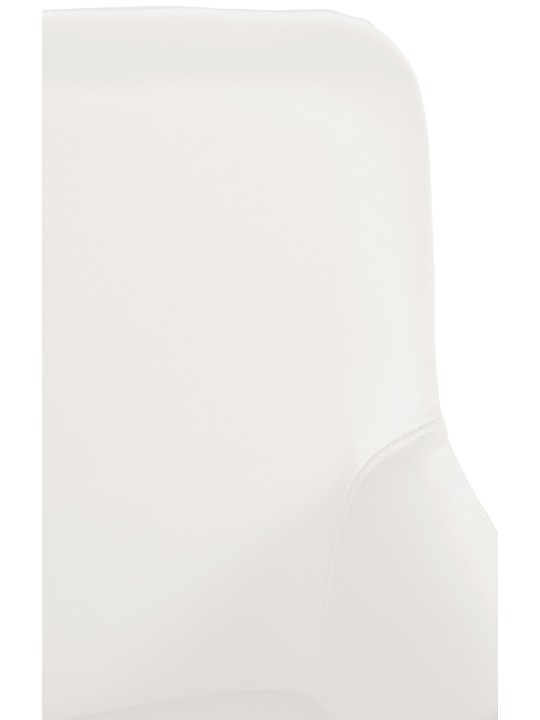 Silla Puka piel sintética, blanco Silla Puka piel sintética, blanco
