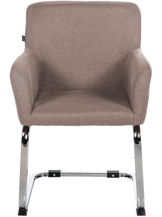 Silla Puka tela, taupe