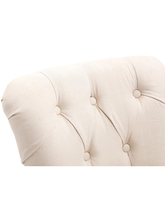 Taburete de bar tela Lakewood, luz antigua, crema Taburete de bar tela Lakewood, luz antigua, crema