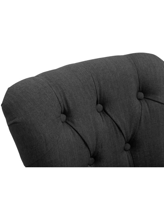 Taburete de bar tela Lakewood, luz antigua, gris oscuro Taburete de bar tela Lakewood, luz antigua, gris oscuro