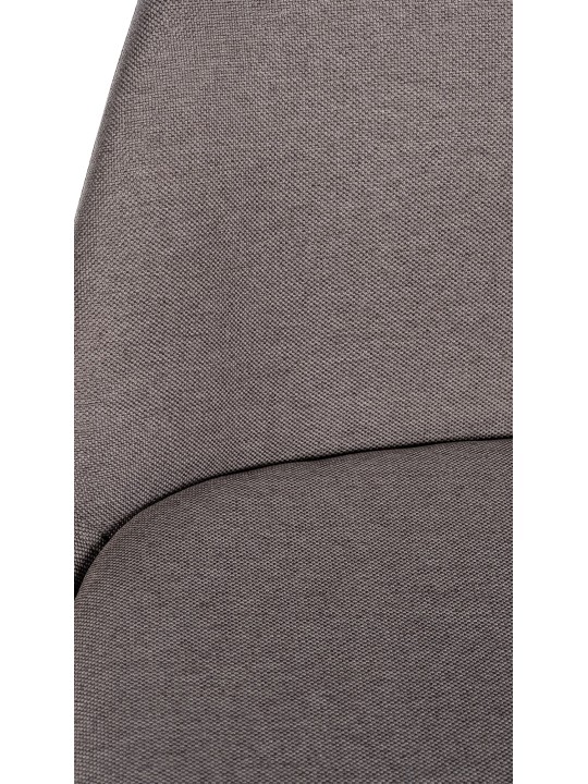 Taburete de bar Corbin tejido redondo natural, taupe