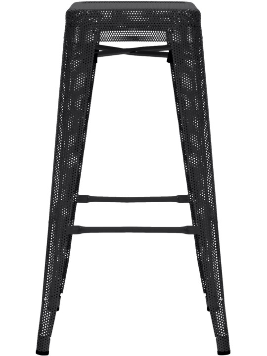 Taburete de bar Fletcher, negro Taburete de bar Fletcher, negro