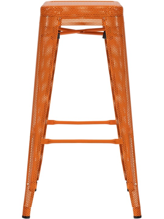 Taburete de bar Fletcher, naranja Taburete de bar Fletcher, naranja