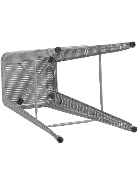 Taburete de bar Fletcher, plata Taburete de bar Fletcher, plata