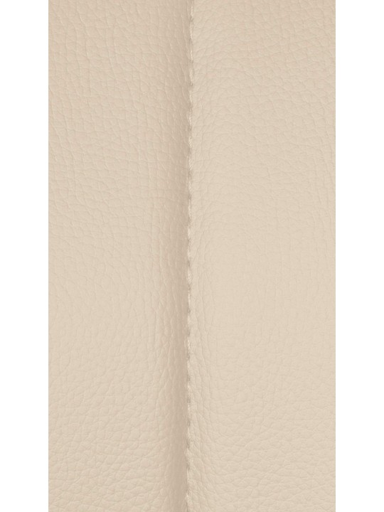 Taburete de bar Milet piel sintética, crema