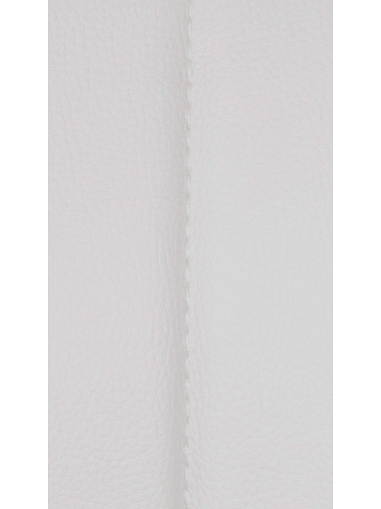 Juego de 2 taburetes de bar Milet piel sintética C, blanco Juego de 2 taburetes de bar Milet piel sintética C, blanco