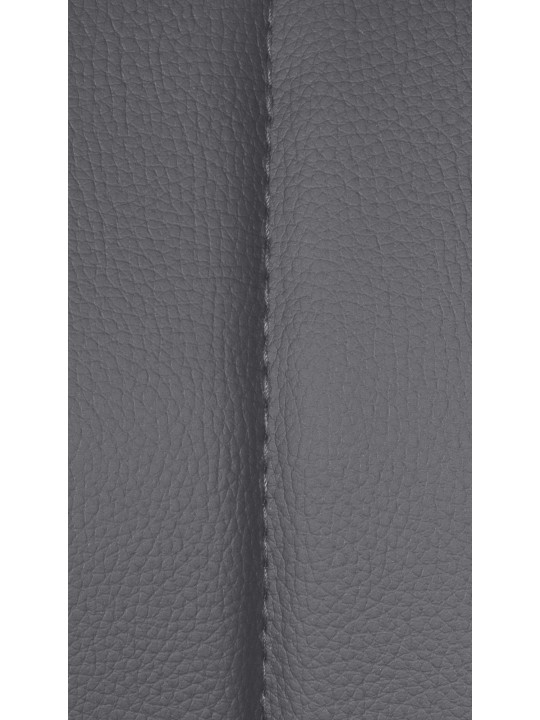 Juego de 2 taburetes de bar Milet piel sintética B, gris Juego de 2 taburetes de bar Milet piel sintética B, gris