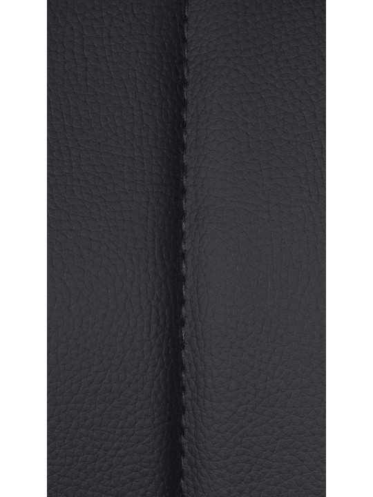 Juego de 2 taburetes de bar Milet piel sintética B, negro Juego de 2 taburetes de bar Milet piel sintética B, negro