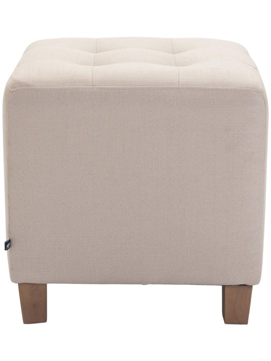 Taburete faraón, luz antigua, crema Taburete faraón, luz antigua, crema