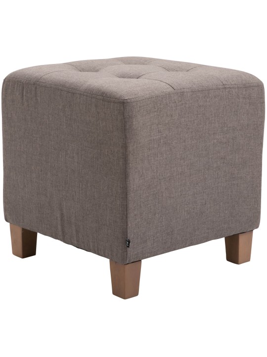 Taburete faraón, luz antigua, taupe