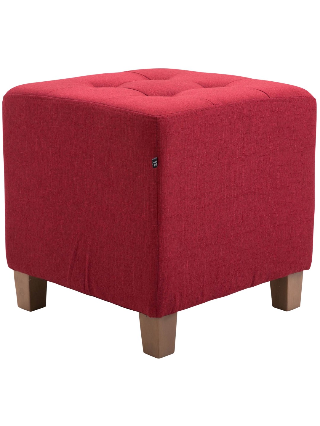 Taburete faraón, luz antigua, rojo