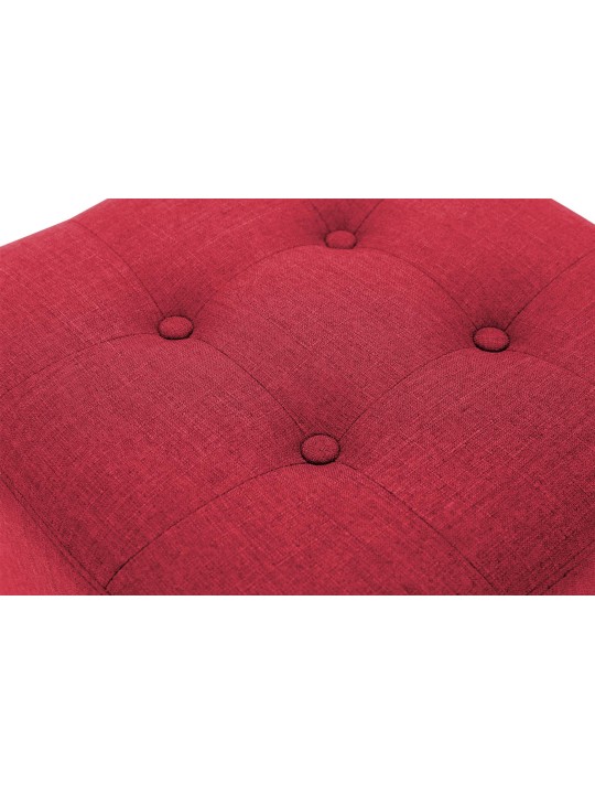 Taburete faraón, luz antigua, rojo Taburete faraón, luz antigua, rojo