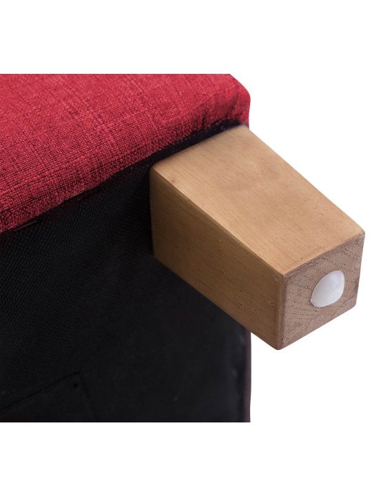 Taburete faraón, luz antigua, rojo Taburete faraón, luz antigua, rojo