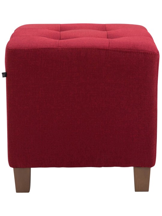 Taburete faraón, luz antigua, rojo Taburete faraón, luz antigua, rojo