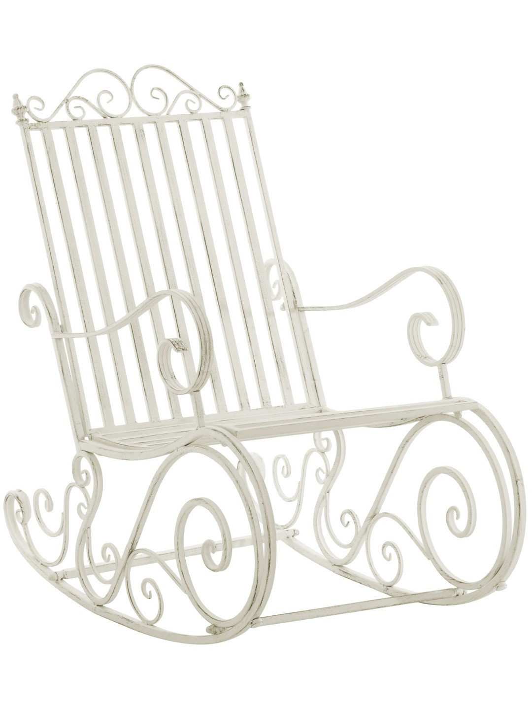 Mecedora Smilla, blanco antiguo