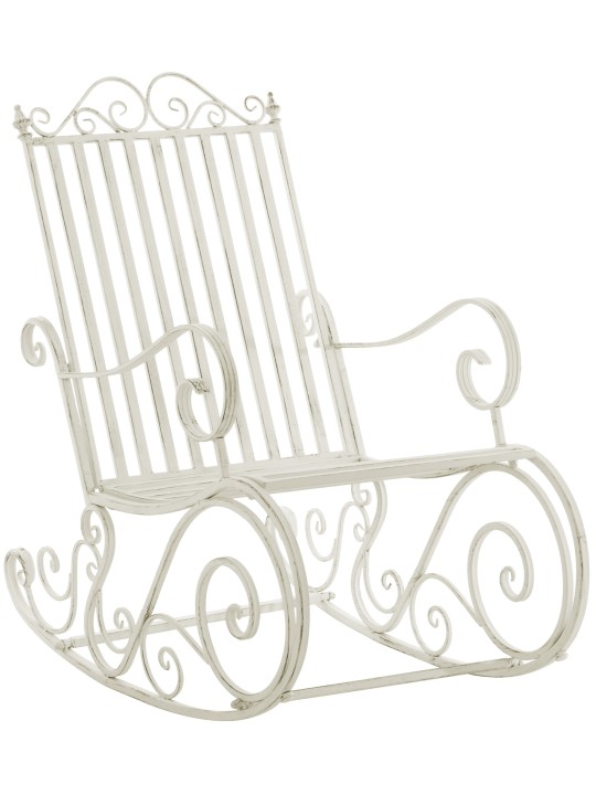 Mecedora Smilla, blanco antiguo Mecedora Smilla, blanco antiguo