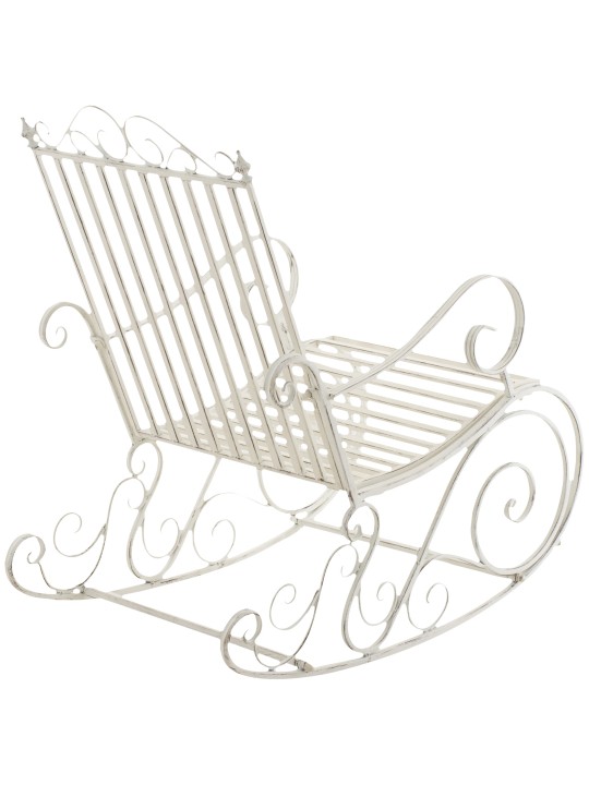 Mecedora Smilla, blanco antiguo Mecedora Smilla, blanco antiguo