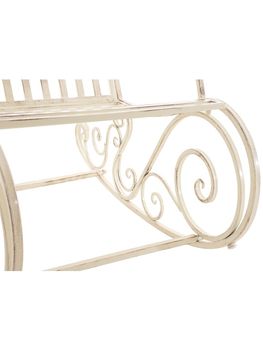 Mecedora Smilla, crema antiguo