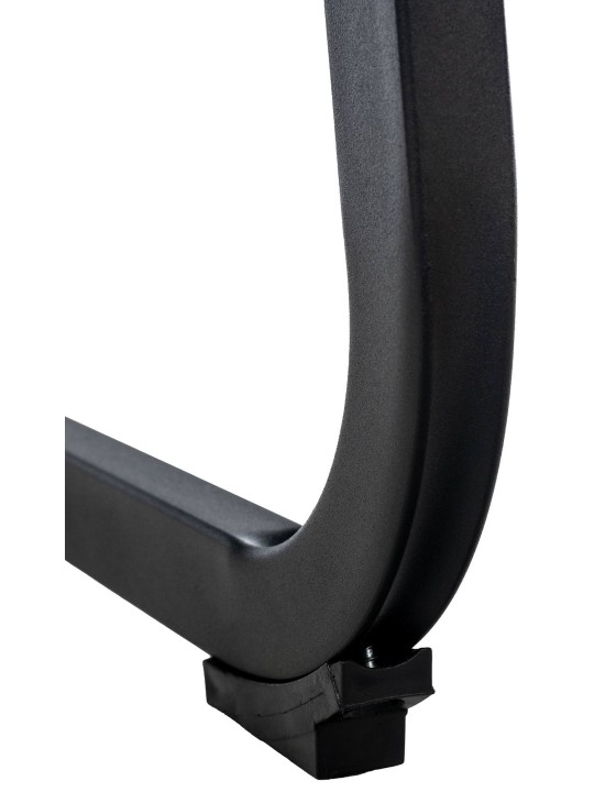 Juego de 2 sillas de comedor terciopelo Vermont, gris oscuro