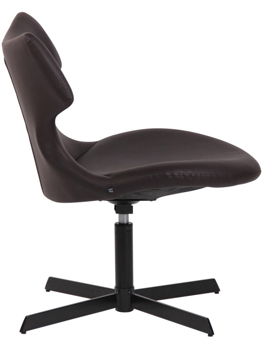 Tumbona Welland piel sintética, marrón Tumbona Welland piel sintética, marrón