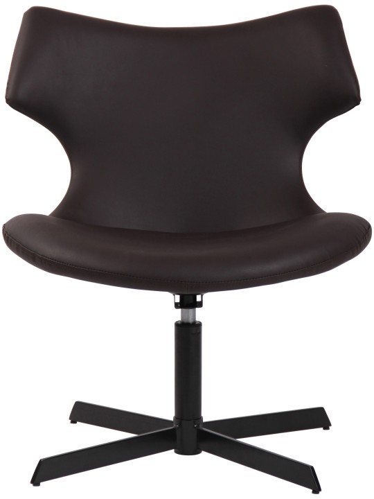 Tumbona Welland piel sintética, marrón Tumbona Welland piel sintética, marrón