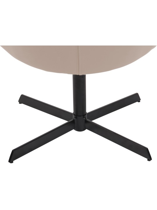 Tumbona Welland piel sintética, crema Tumbona Welland piel sintética, crema