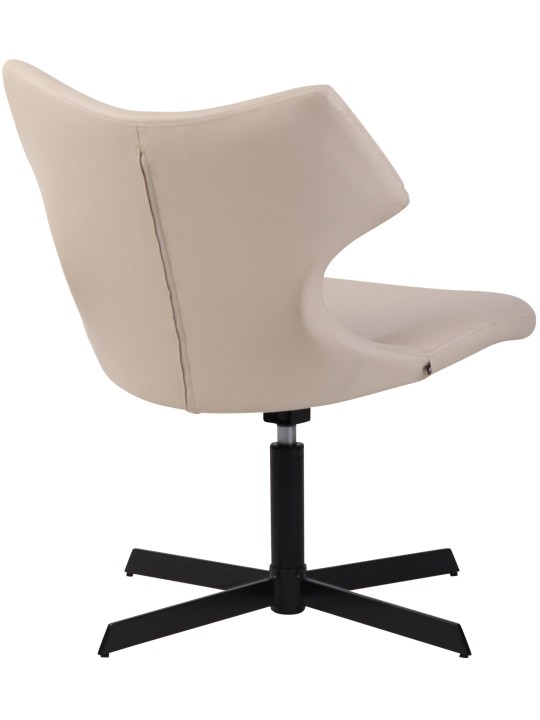 Tumbona Welland piel sintética, crema Tumbona Welland piel sintética, crema