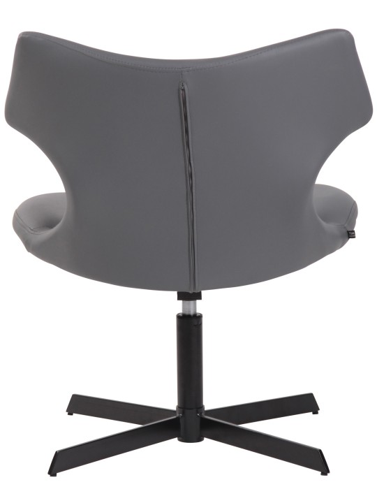 Tumbona Welland piel sintética, gris Tumbona Welland piel sintética, gris