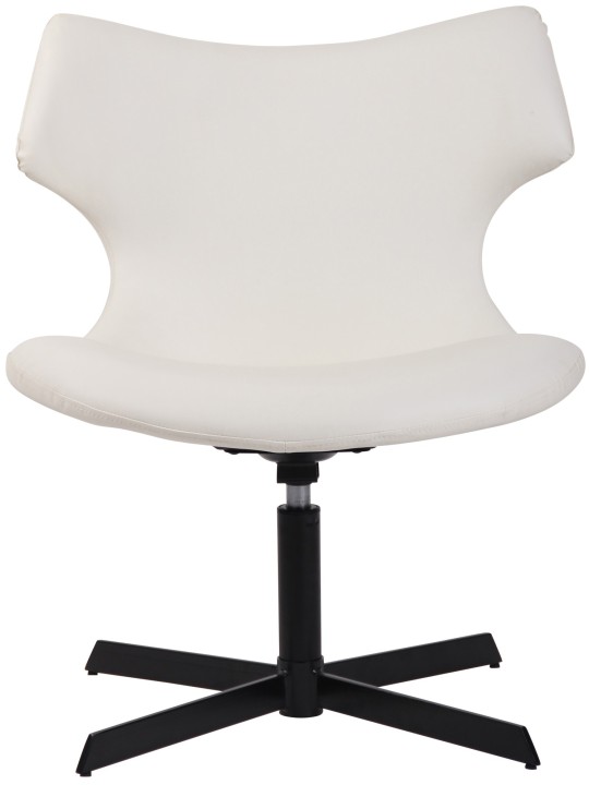 Tumbona Welland piel sintética, blanco Tumbona Welland piel sintética, blanco