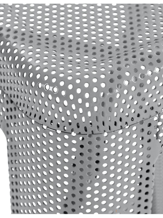 Juego de 4 taburetes de bar Fletcher, plata