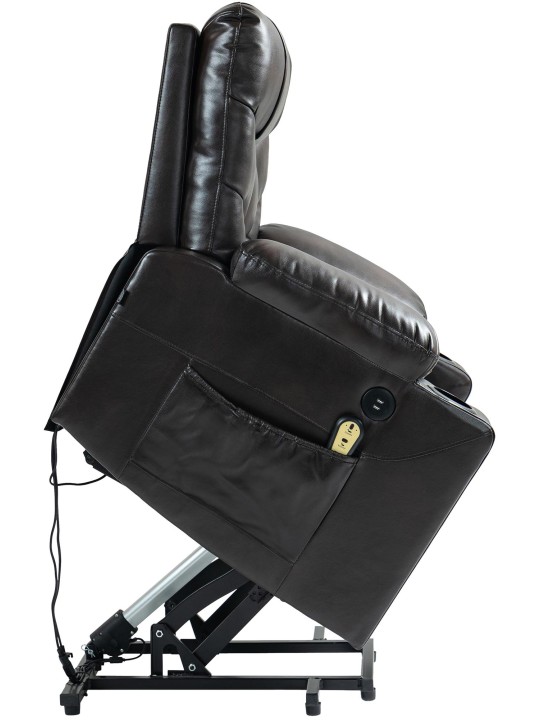 Sillón Andover símil piel, marrón Sillón Andover símil piel, marrón