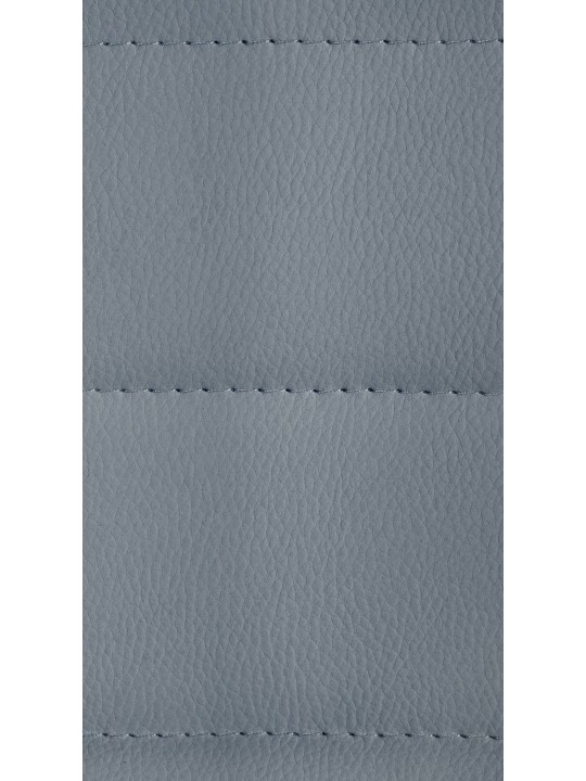 Juego de 2 taburetes de bar Lex piel sintética W, gris Juego de 2 taburetes de bar Lex piel sintética W, gris