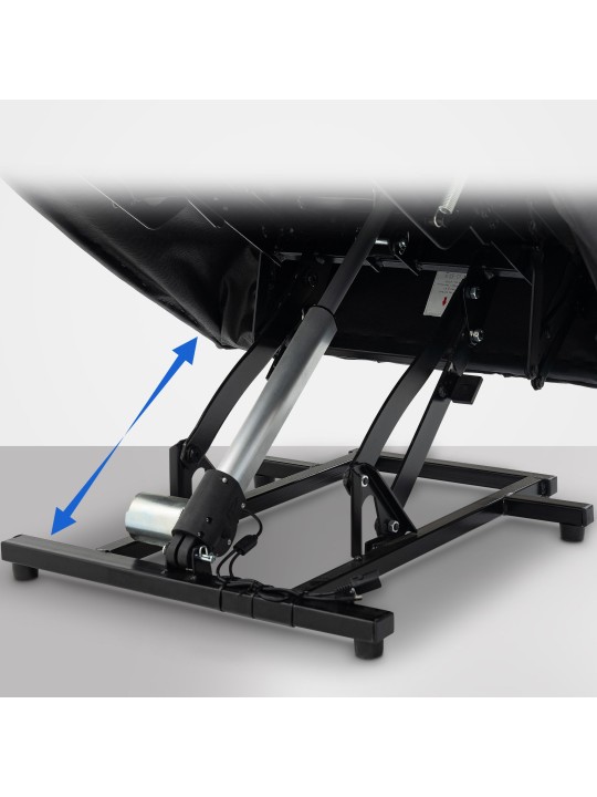 Sillón Andover tela, gris oscuro