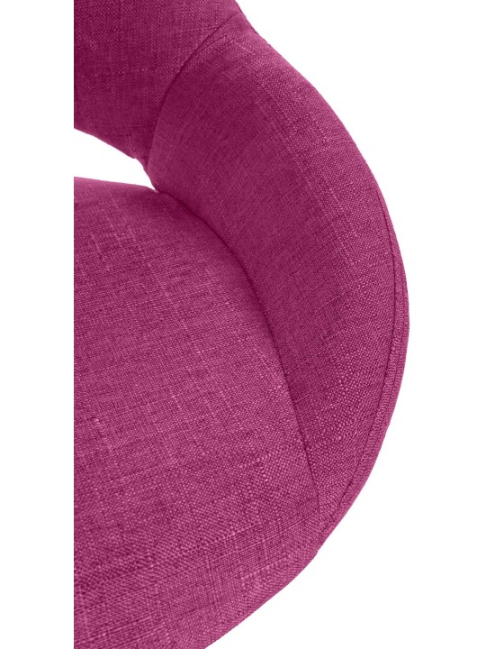 Taburete de bar Milet tela, lila