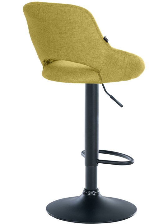 Taburete de bar Milet tela, verde