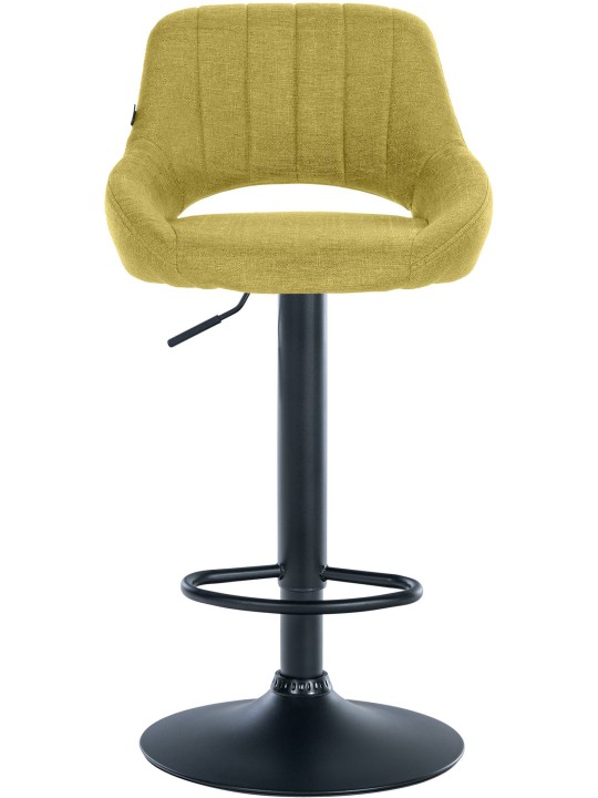 Taburete de bar Milet tela, verde