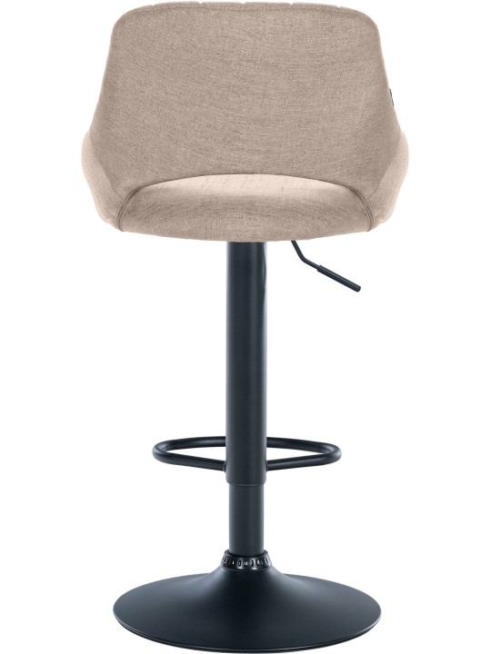 Taburete de bar Milet tela, taupe